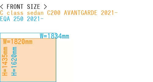 #C class sedan C200 AVANTGARDE 2021- + EQA 250 2021-